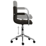 Silla de Oficina Giratoria HKH de Piel Sintética - Negra