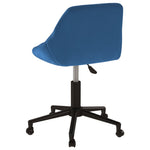 HKH Silla de Oficina Giratoria en Terciopelo - Azul