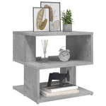 HKH Mesa Auxiliar de Cemento de Derivados de Madera - Gris