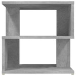 HKH Mesa Auxiliar de Cemento de Derivados de Madera - Gris