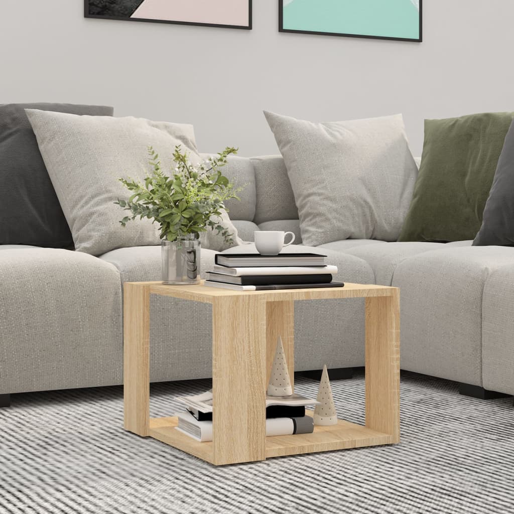 Mesa de centro HKH Sonoma Carvallo en madera procesada