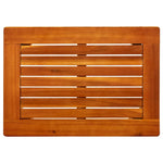HKH Mesa de Centro Para Jardín Madera de Acacia Maciza - Marrón