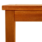 HKH Mesa de Centro Para Jardín Madera de Acacia Maciza - Marrón