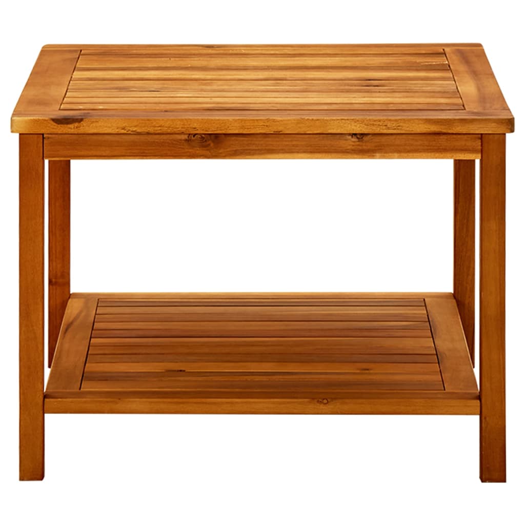 Mesa de centro HKH de madera de acacia maciza