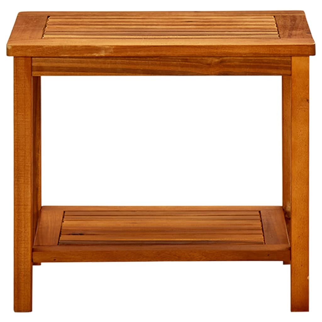 Mesa de centro HKH de madera de acacia maciza