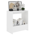 HKH Mesa de Apoio em Derivados de Madeira - Branco