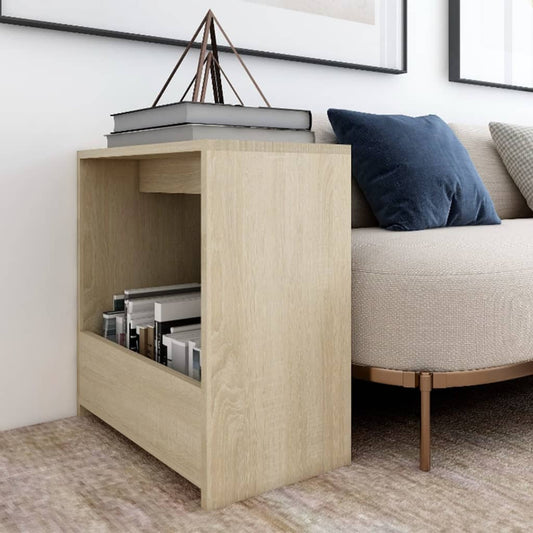 Mesa auxiliar HKH en roble y derivados de madera