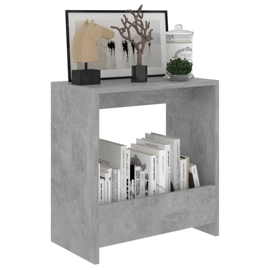 HKH Mesa Auxiliar de Cemento de Derivados de Madera - Gris