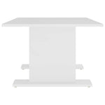 HKH Mesa de Centro em Derivados de em Madeira - Branco
