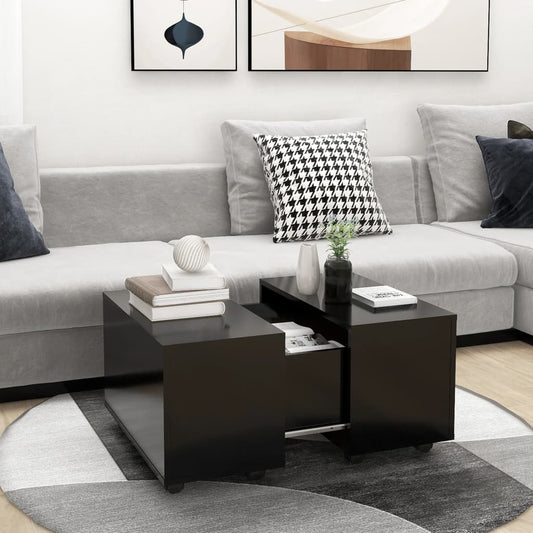 HKH Mesa de centro en derivados de madera - Negro