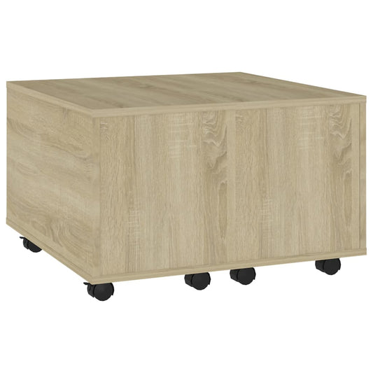 Mesa de centro HKH en aglomerado de madera de roble Sonoma