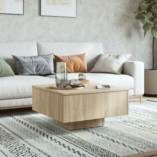 Mesa de centro HKH en derivados de madera Roble Sonoma