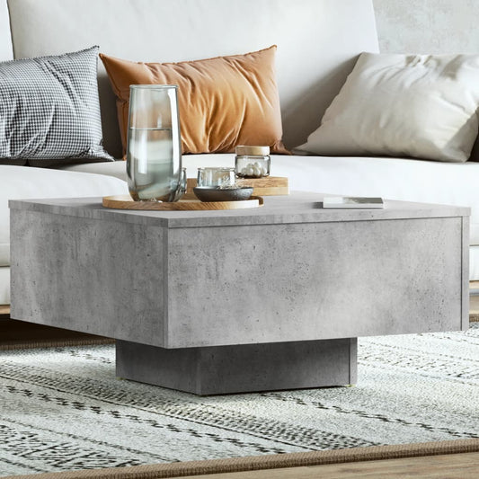 HKH Mesa de Centro en Derivados de Madera Gris Cemento