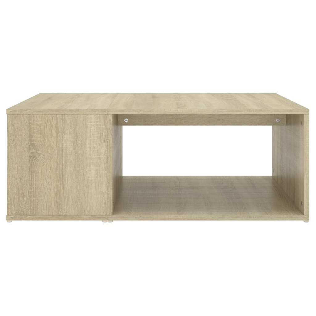 Mesa de centro HKH en aglomerado de madera de roble Sonoma
