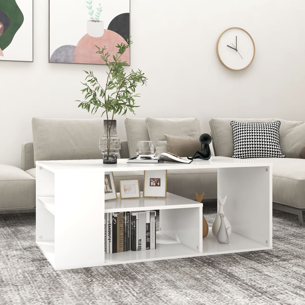 HKH Mesa de Centro en Derivados de Madera - Blanco