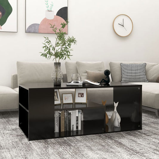 HKH Mesa de centro en derivados de madera - Negro