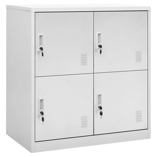 HKH Cacifo em Aço - Claro - 90x45x92,5 Cm - Cinzento