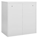 Taquilla de acero HKH - Claro - 90x45x92,5 cm - Gris