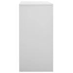 Taquilla de acero HKH - Claro - 90x45x92,5 cm - Gris