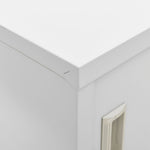 Taquilla de acero HKH - Claro - 90x45x92,5 cm - Gris