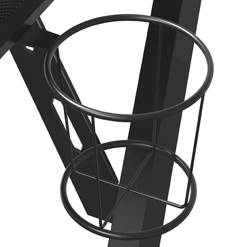 HKH Secretária de Gaming C/ Pernas em Forma de Y - Preto