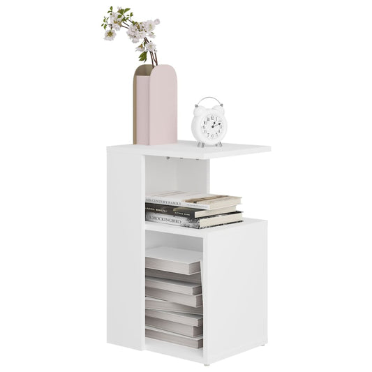 Mesa auxiliar HKH de contrachapado - Blanco