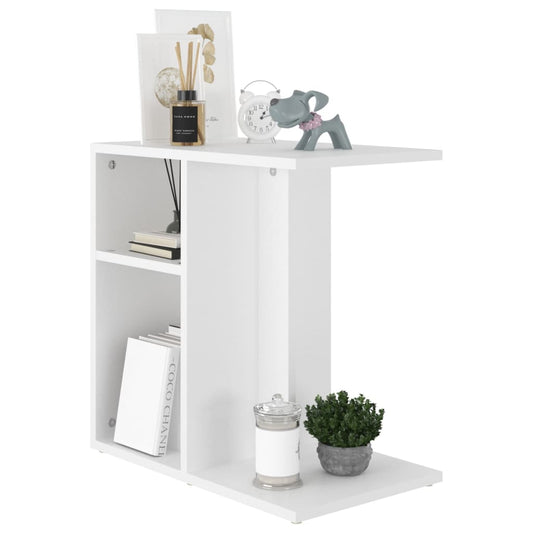 Mesa auxiliar HKH de contrachapado - Blanco