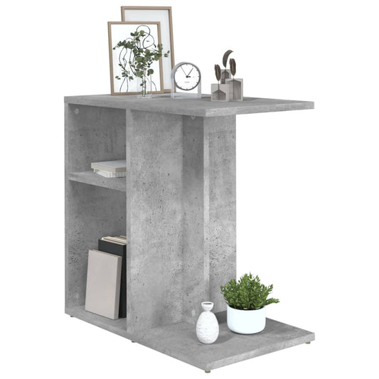 Mesa auxiliar HKH de contrachapado Cemento - Gris