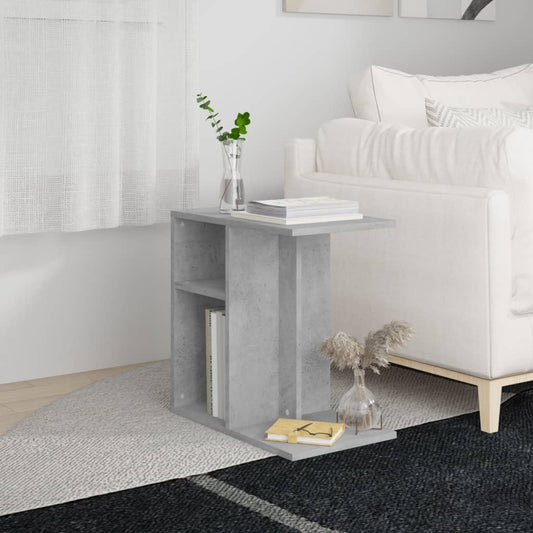 Mesa auxiliar HKH de contrachapado Cemento - Gris