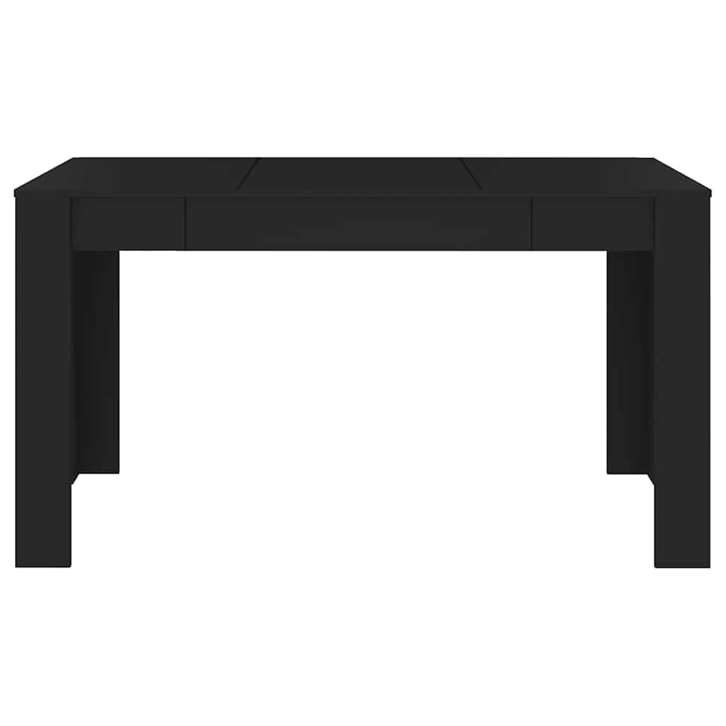 Mesa de comedor HKH de contrachapado - Negro