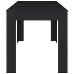 HKH Mesa de Jantar em Contraplacado - Preto