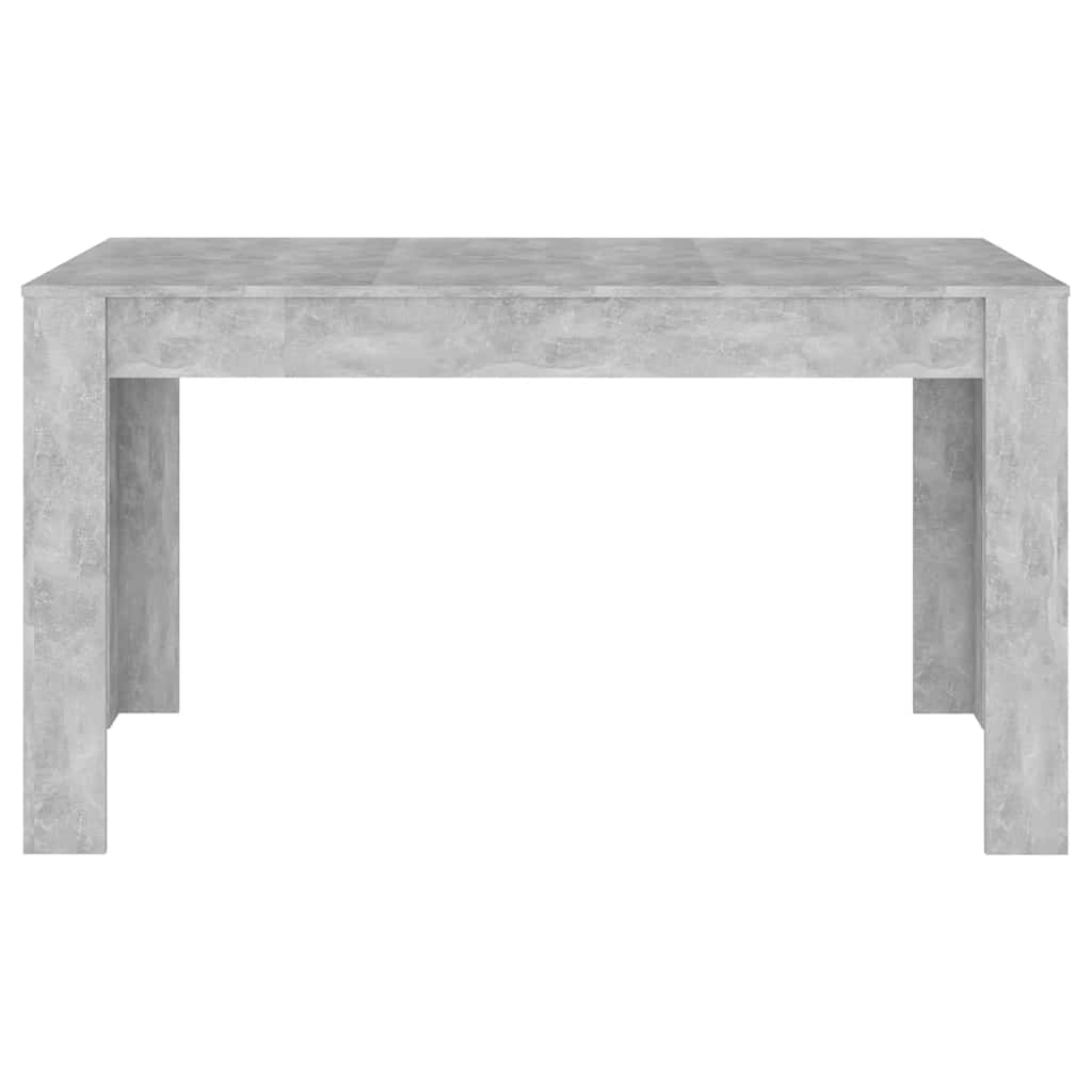 Mesa de comedor HKH de contrachapado - Gris cemento