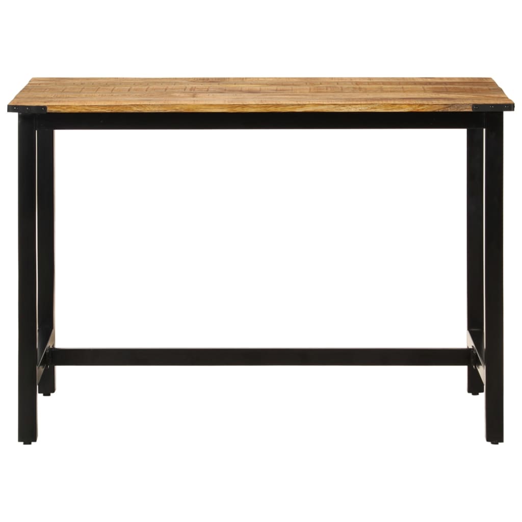 HKH Mesa de Comedor de Madera Maciza de Mango