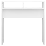 HKH Mesa de Apoio em Derivados de Madeira - Branco