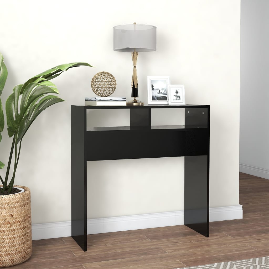 Mesa auxiliar HKH de madera - Negro