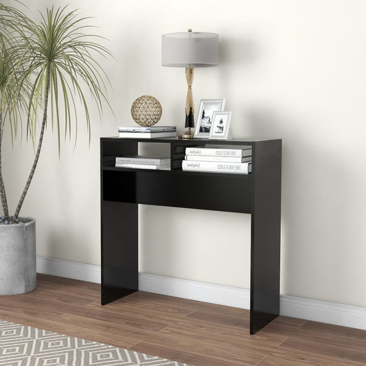 Mesa auxiliar HKH de madera - Negro
