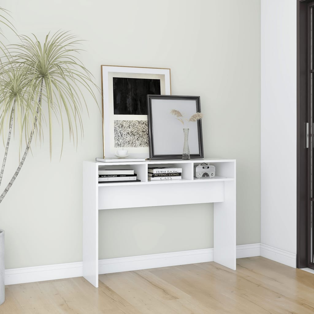Mesa auxiliar HKH en derivados de madera - Blanco