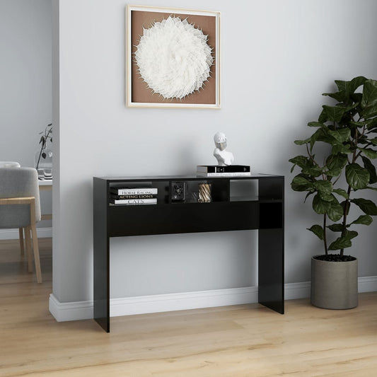 Mesa auxiliar HKH de madera - Negro