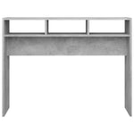 HKH Mesa Auxiliar de Cemento de Derivados de Madera - Gris