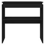 HKH Mesa de Apoio em Derivados de Madeira - Preto