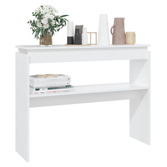 HKH Mesa de Apoio em Derivados de Madeira - Branco