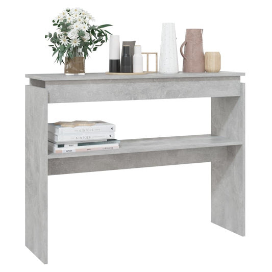 Mesa auxiliar HKH en derivados de madera - Gris Cemento