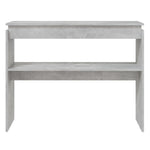 Mesa auxiliar HKH en derivados de madera - Gris Cemento