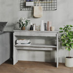 Mesa auxiliar HKH en derivados de madera - Gris Cemento