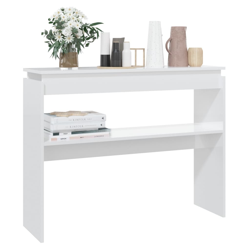 Mesa de apoyo HKH Derivados Brilhante - Blanco