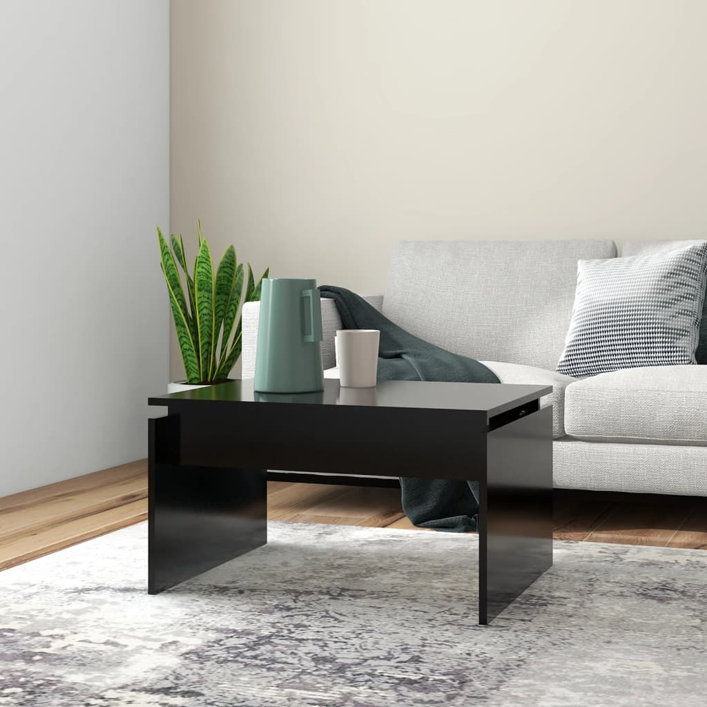 HKH Mesa de centro en derivados de madera - Negro