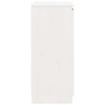 HKH Aparador Pinho Maciço em Pinho Maciço 60 X 36 X 84 Cm - Branco