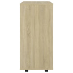 Mueble con ruedas HKH en roble Sonoma - 60x35x75 cm