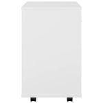 HKH Móvel com Rodas - 46x36x59 Cm - Branco