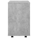 Mueble HKH con Ruedas - de Cemento - 46x36x59 Cm - Gris